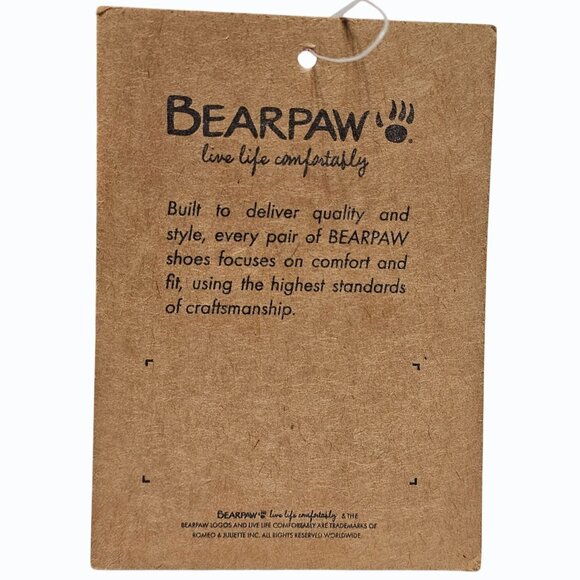 Bear Paw Short Pull On  Booties Toddler Size 9 New w Tags READ - Picture 6 of 11